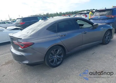 2021 Acura Tlx A-Spec Package z USA, uszkodzony, nr VIN 19UUB5F56MA015700